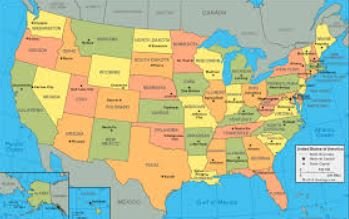 Labeled:Uj3t4zt70_Q= Us Map of States