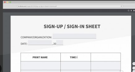 Printable:Uqsm1fczhdi= Sign up Sheet