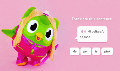 Pink:Ma8tamv0td8= Duolingo