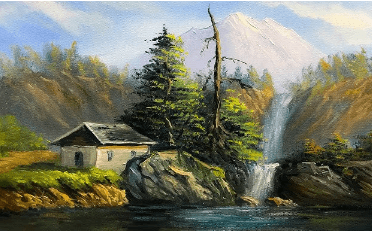 Painting:7aknpusu7yc= Landscape