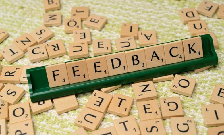 user feedback on number