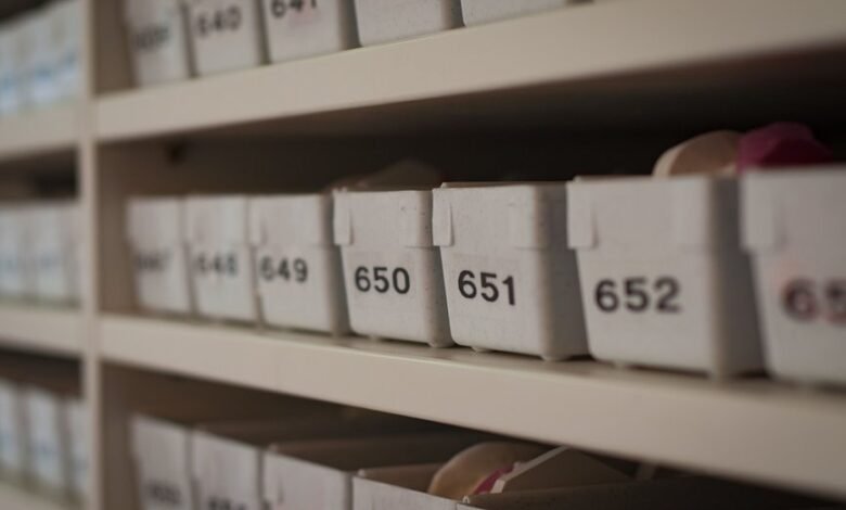 registry numbers for exploration archives