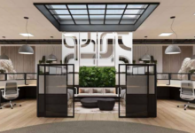 Architectural Ergonomics, Acoustic Physics, and Structural Modularity in Commercial Workplace Enclosures